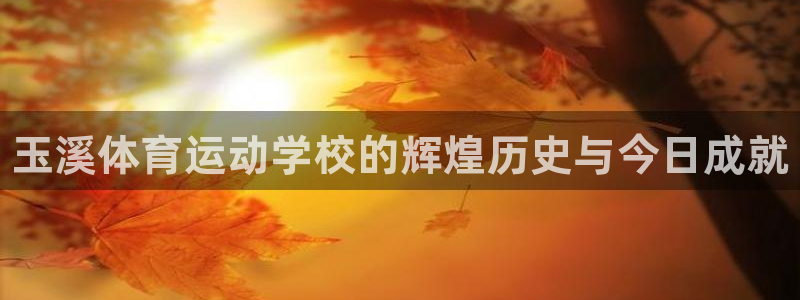 oety欧亿体育官网下载平台注册：玉溪体育运动学校的