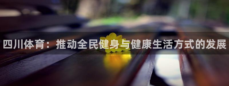 oety欧亿体育官网下载平台注册：四川体育：推动全民