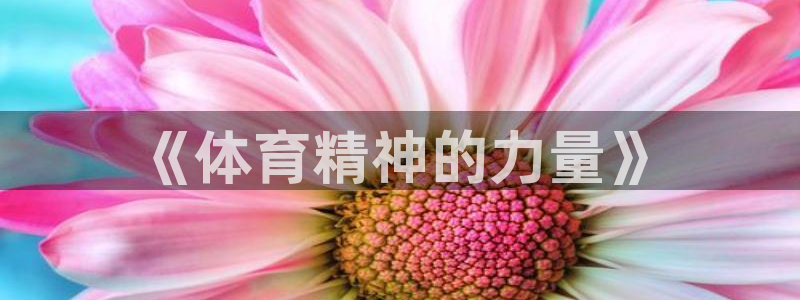 欧亿体育官方正版app开户：《体育精神的力量》